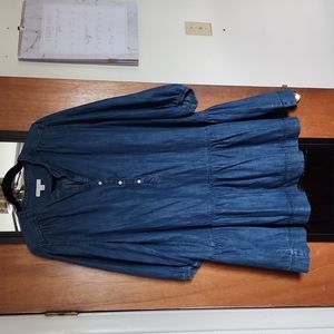 Mini Denim Dress